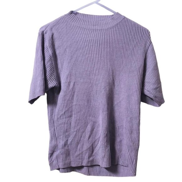 Vintage lilac lightweight knit top - Picture 2 of 3